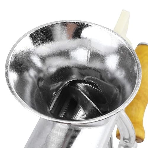Miniatura 8 de Molinillo de carne de cocina resistente de aleación de aluminio, molinillo de carne manual, Picadora de carne de salchicha de mesa para hacer carne,