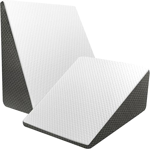 Miniatura 8 de Almohada de cuña para apnea del sueño, almohada de cuña de cama para cabecero, almohada triangular de cuña para cabecero para reflujo ácido, después