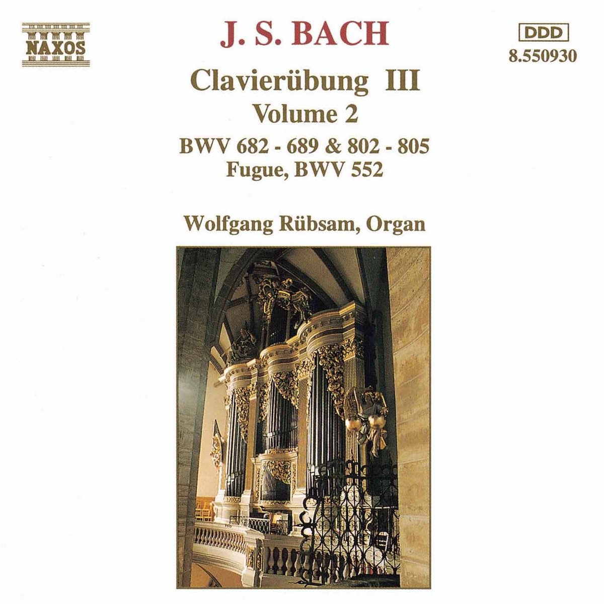 BACH, J.S.: Clavierubung III, Vol. 2