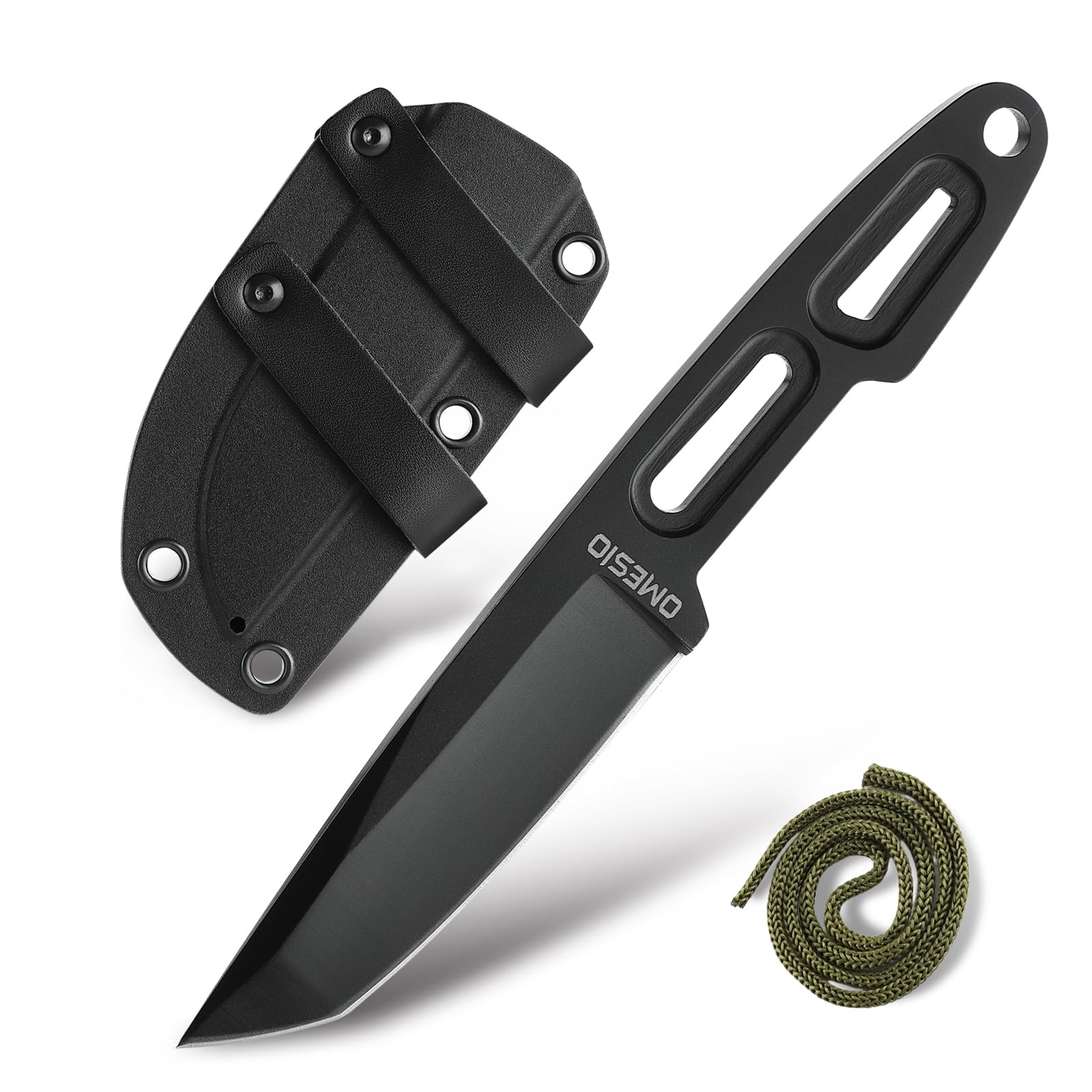Coltello Da Allenamento Lama Curva K25 Nero ⚔️ Negozio Medievale