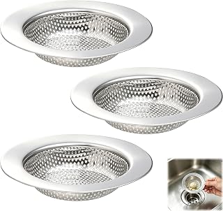 Sourdough Drain Catcher, Mesh Drain Cover for Sourdough, 3-Pack Universal