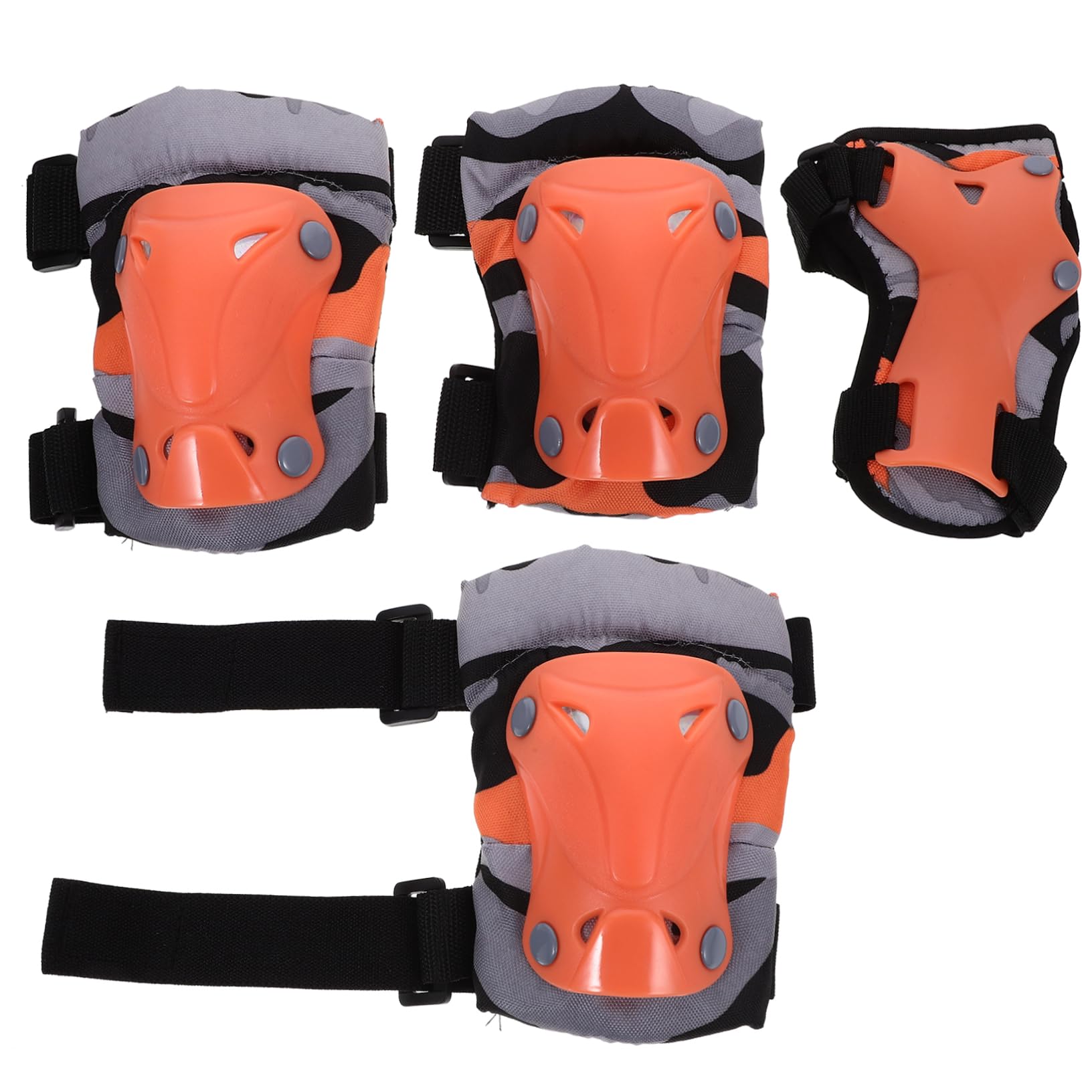 POPETPOP Child Sports Protective Gear Set Running Accessory Comfortable Elbow Sleeve Knee Palm Elbow Guard for Outdoor Use