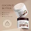 Coconut Oil Body Butter Nourishing Body Cream Coconut für Intensive Feuchtigkeitspflege Reichhaltige Körpercreme gegen trockene Haut Kokosnuss Körpercreme Moisturizing Körperbutter für Frauen 200g
