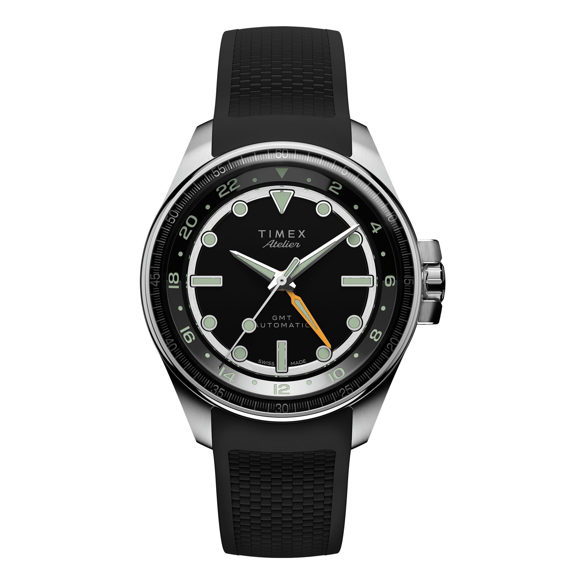 timex Black Round Dial Mechanical Automatic Men's Watch - TW2Y724004A-picture-43