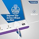 Crompton Powerbox Alpha S Linear Extension Board with 4 Universal Sockets gallery image