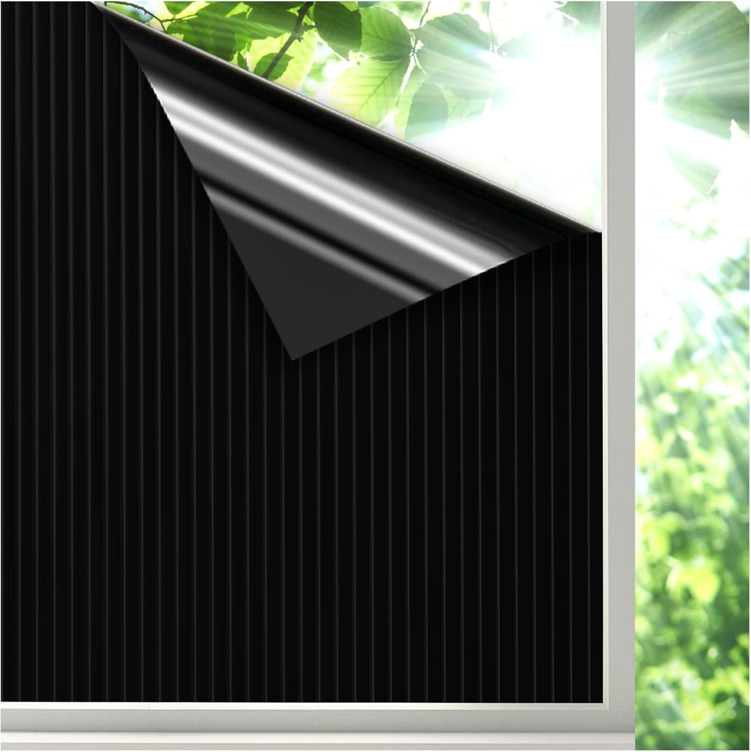 Coavas Total Blackout Window Film Blackout Window Cover