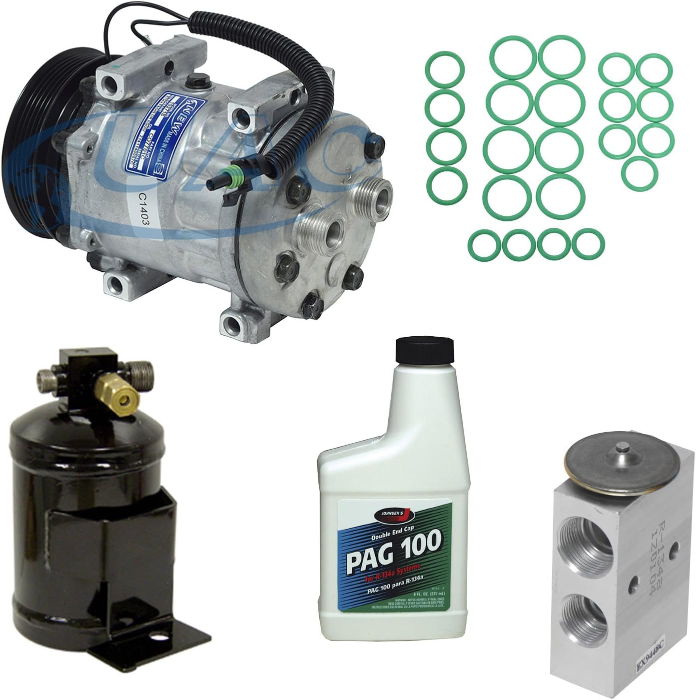 Universal Air Conditioner KT 4631 A/C Compressor and Component Kit