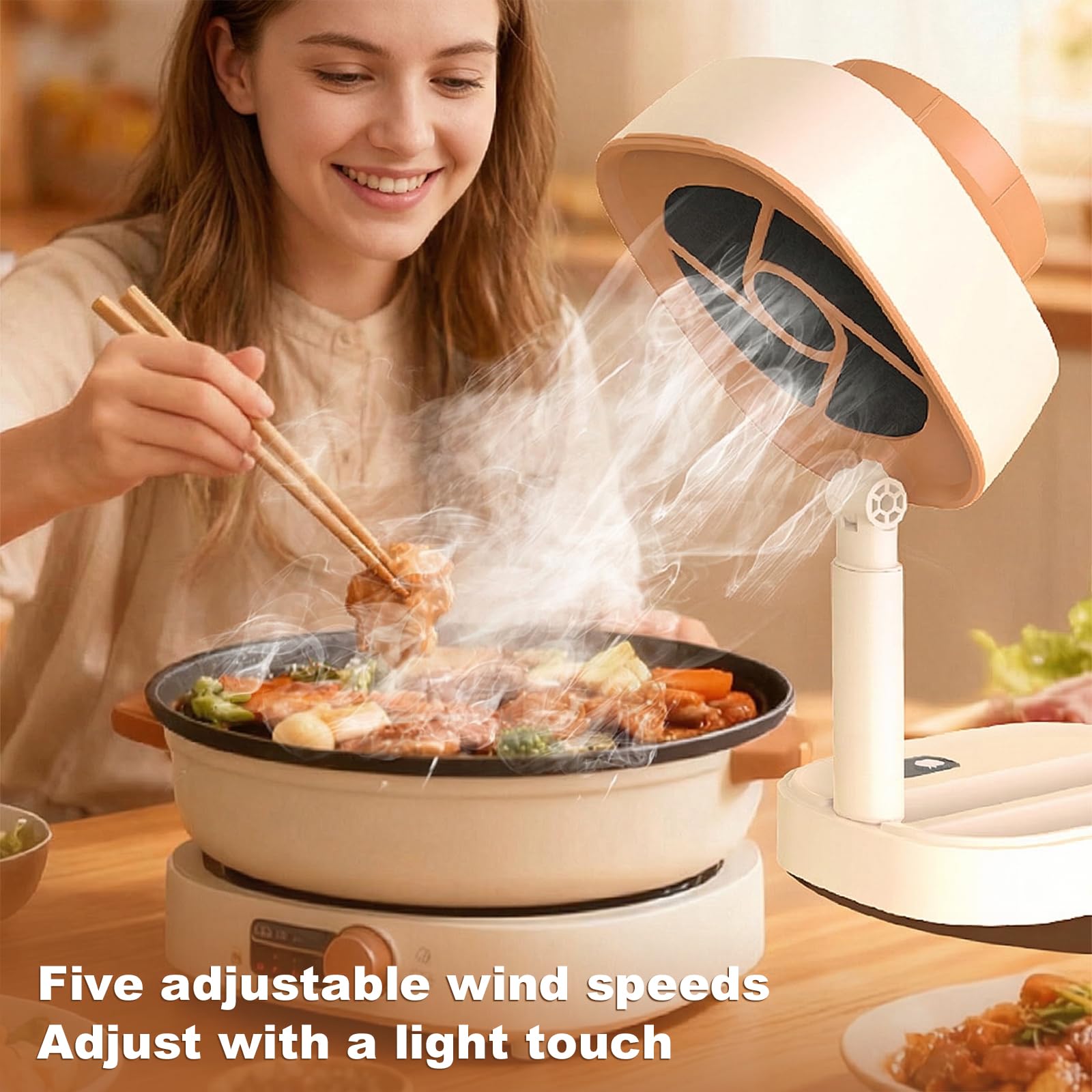 Generic Hotte aspirante portable pour barbecue