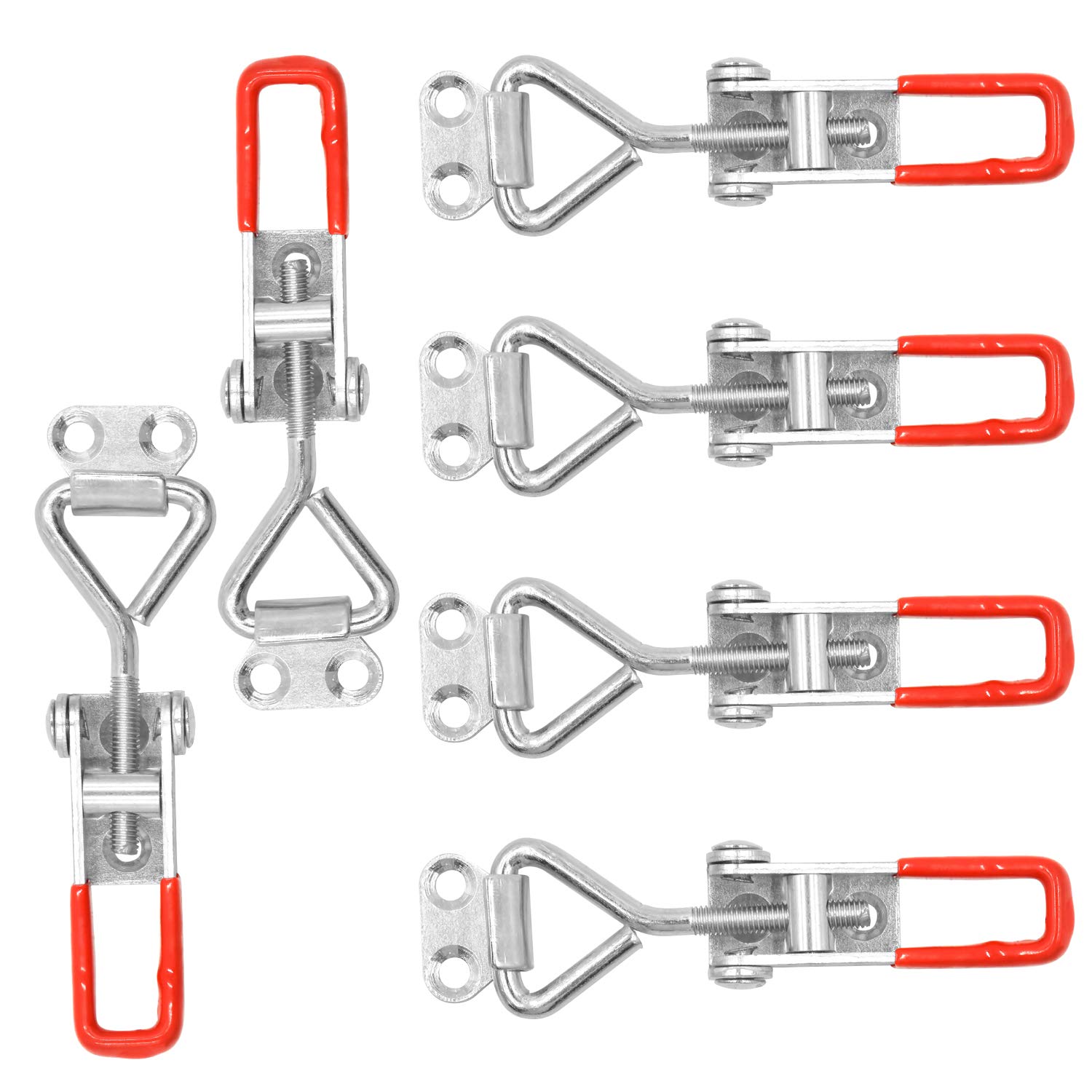 6 Pack Adjustable Toggle Latch Clamp 4001, 330 Lbs 150Kg Holding