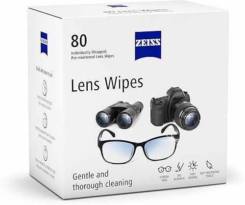 Vista 27 de Zeiss - Toallitas de limpieza prehumedecidas para lentes, 6 x 5 pulgadas (400 unidades)