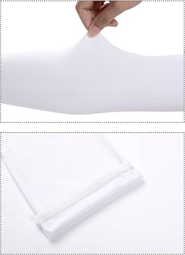 Miniatura 6 de 8 pares de mangas de enfriamiento unisex con protección UV para brazo de seda de hielo