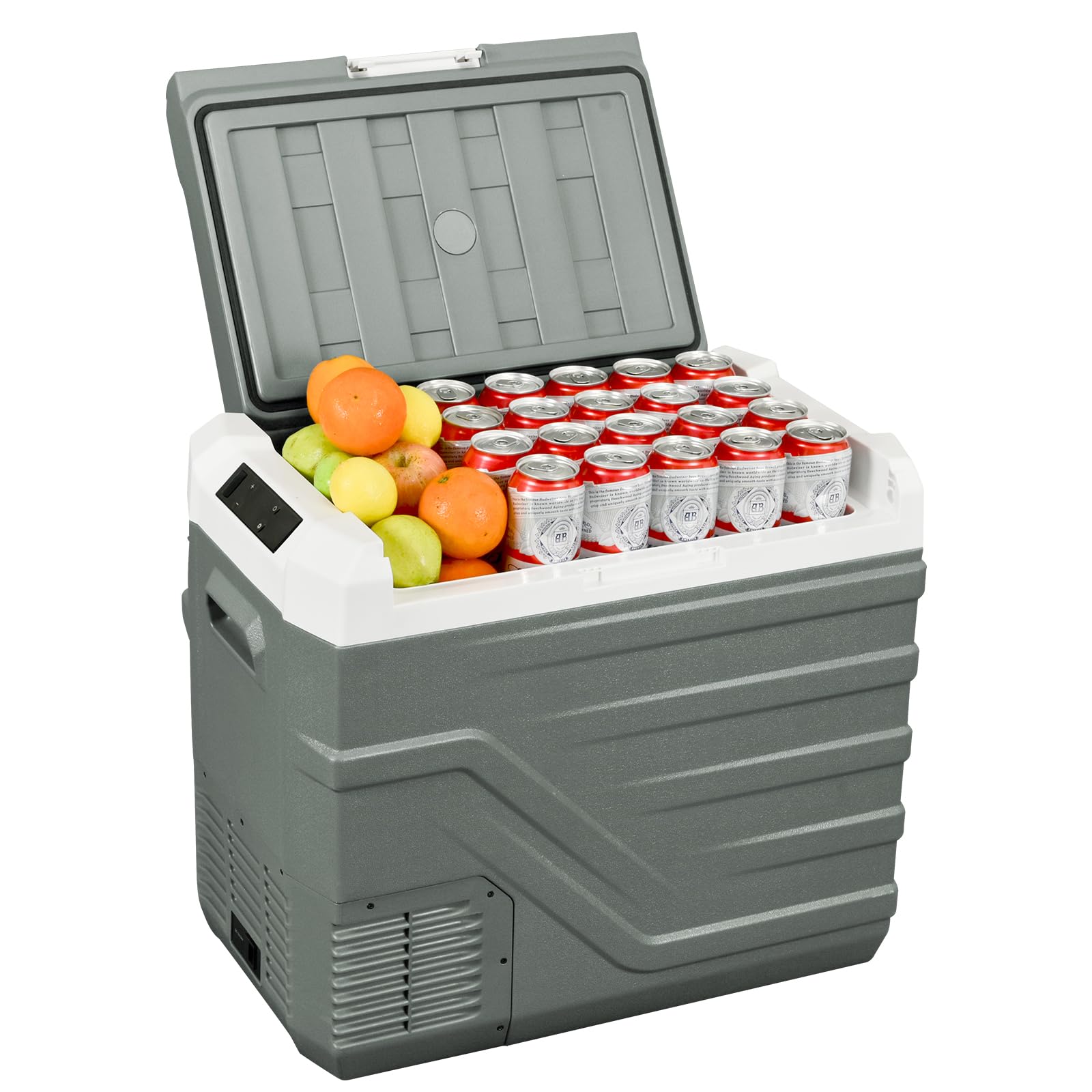 Alpicool 44L Car Refrigerator NL50 12V Portable Car Fridge Freezer Refrigerators 12V/24V DC 100~240 Volt AC Electric Cooler Box for Camping RV Road Trip Picnic Truck Camper -20℃-20℃ [Energy Class B]