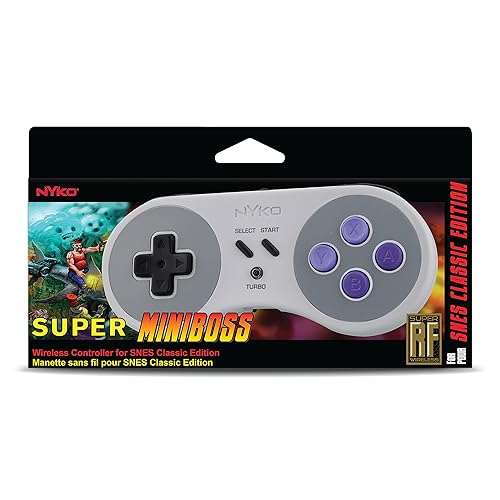 Miniatura 6 de Nyko Super Miniboss - Wireless Controller with Turbo and Built-In Rechargeable Battery for SNESNES Classic Edition