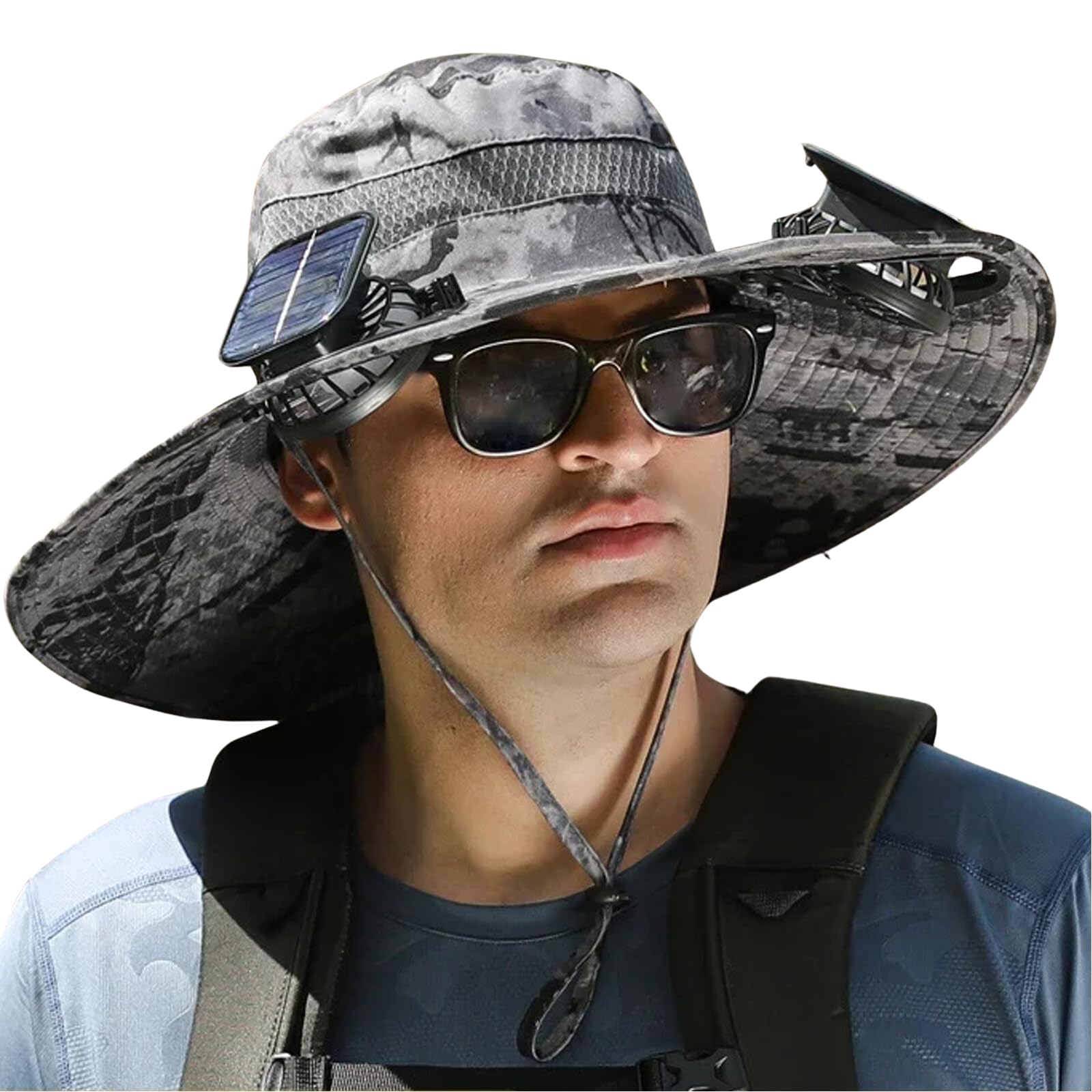 Photo 1 of [FANS NOT INCLUDED] Xakava Solar Fan Bucket Hat