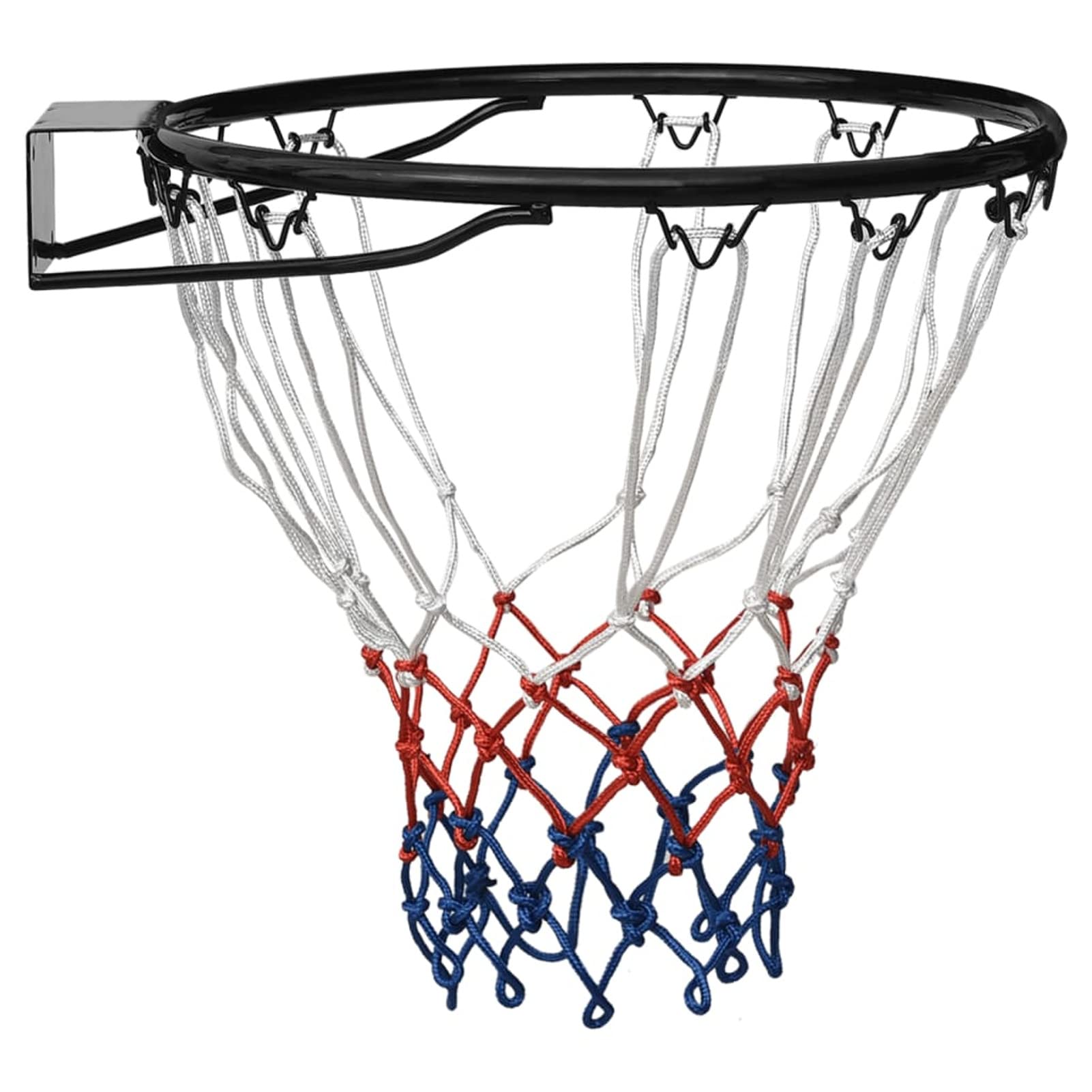 Canestro da Basket Nero 39 cm Acciaio,Articoli Sportivi,Sport,Basket,Parti e Accessori canestro Basket,Cerchi da basket-93661