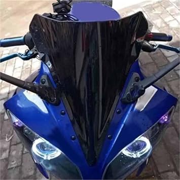 Motorcycle Windscreen Screen Wind Deflectors Double Bubble Windshield Fairing For Yamaha YZF R15 V2 YZF-R15 2014 2015 2016