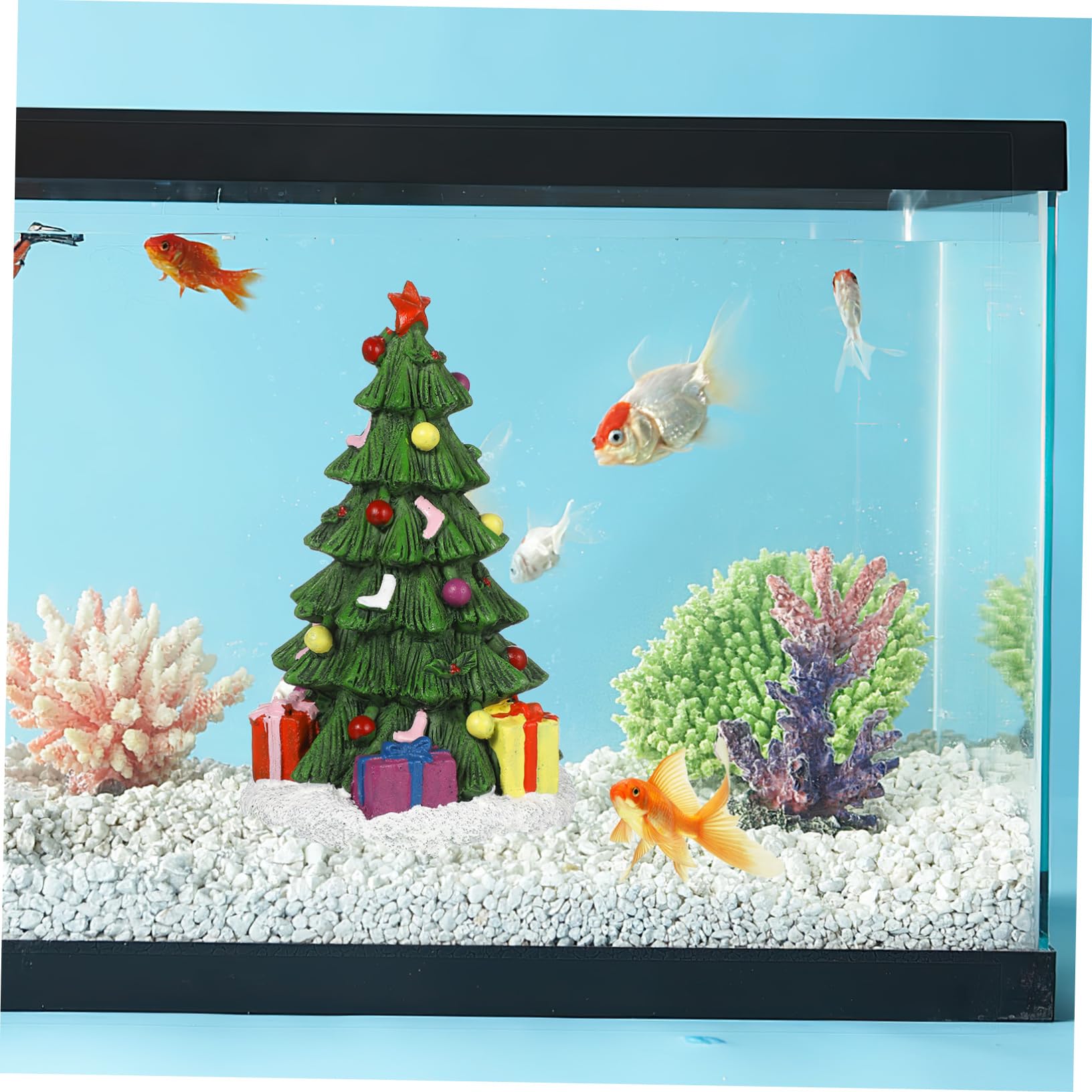 Decorazione per Acquario in Resina Delicato, Accessorio Paesaggistico Realistico per Acquari e Decorazione da Tavolo