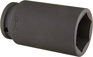 Sunex 2802 1/2-Inch Drive 36-mm Deep Spindle Nut Impact Socket