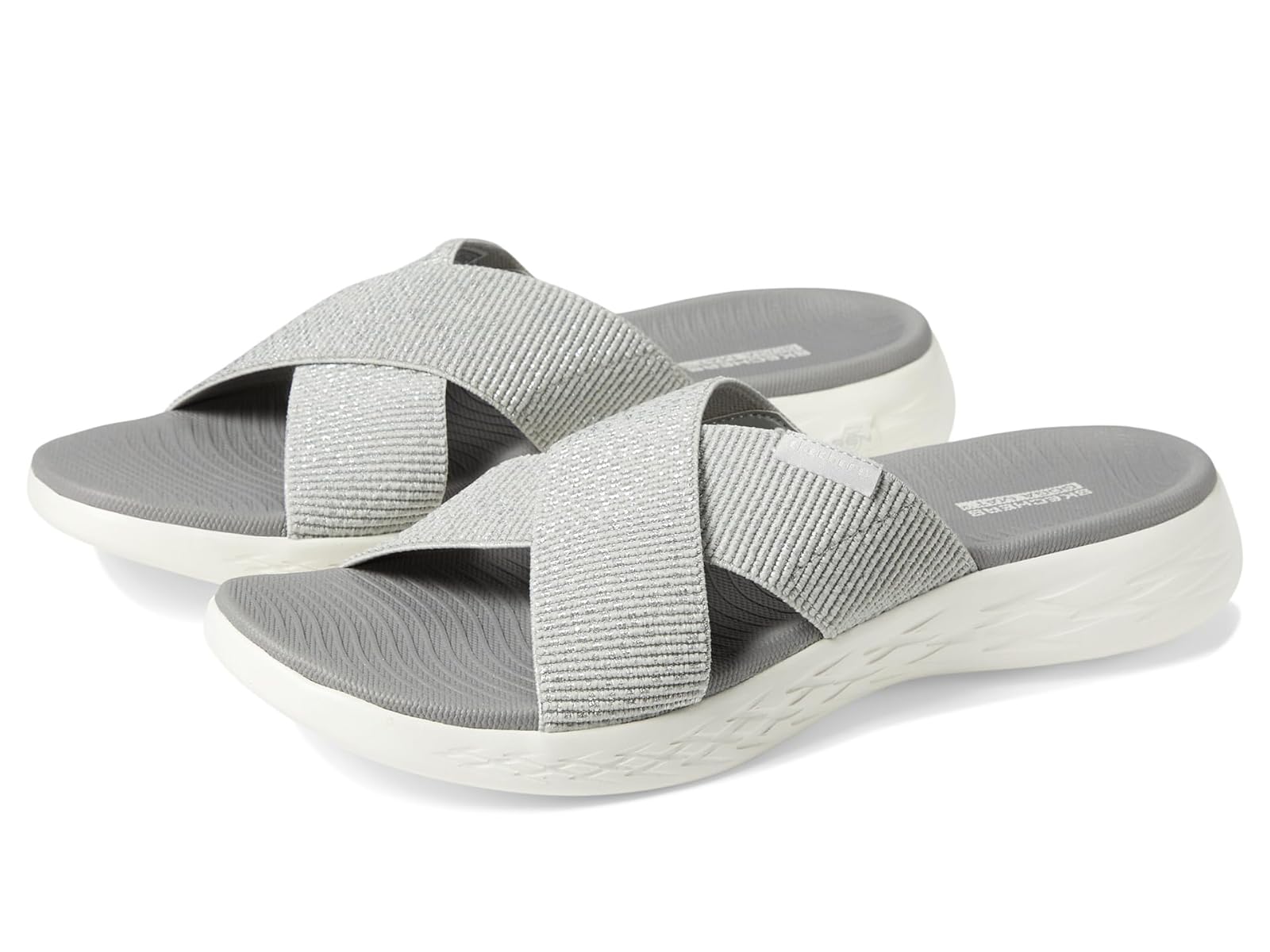 Женские босоножки SKECHERS Performance On-The-Go 600 - Блестящие 21490₽