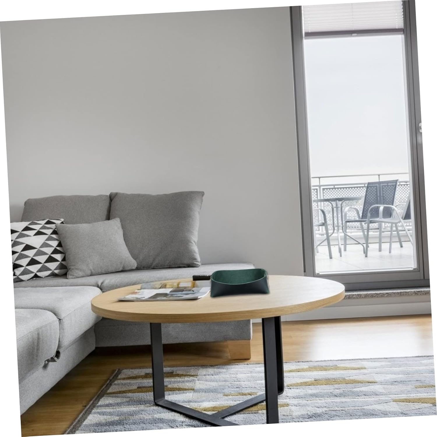 2pcs Trays Decorative Jewelry Box Organizer Desktop Storage Plate Decorative Tray