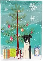 Vista 168 de Caroline's Treasures BB4243GF Bandera de jardín con texto en inglés «Merry Christmas» con texto en inglés «Merry Christmas», bandera decorativa