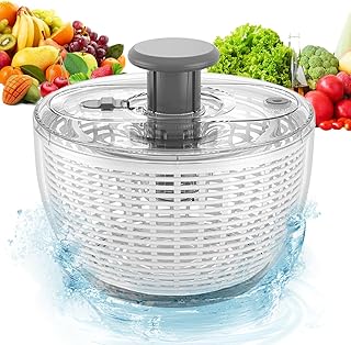 6L Salad Spinner with Bowl