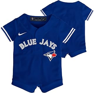 Infant Toronto Blue Jays MLB Baseball Royal Blue Official Jersey Romper