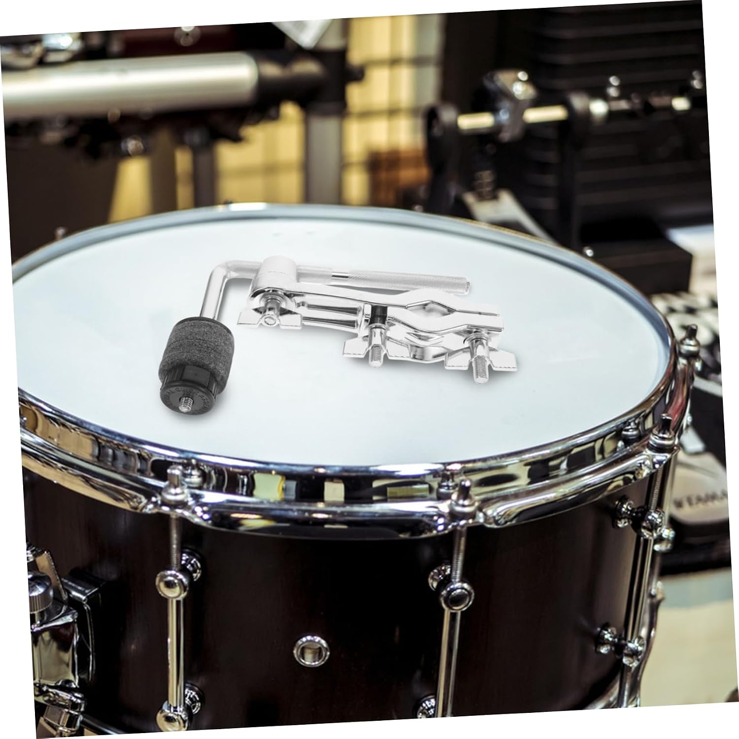 SUPVOX Drum Set Mounting Clamp Adjustable Cymbal Expansion Arm Holder for Jazz Drums and Percussion Instruments for Enhanced Performance