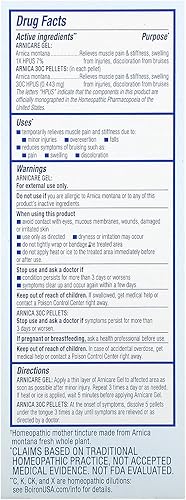 Miniatura 2 de Boiron Paquete económico de gel de árnica y pellets orales, 2 unidades