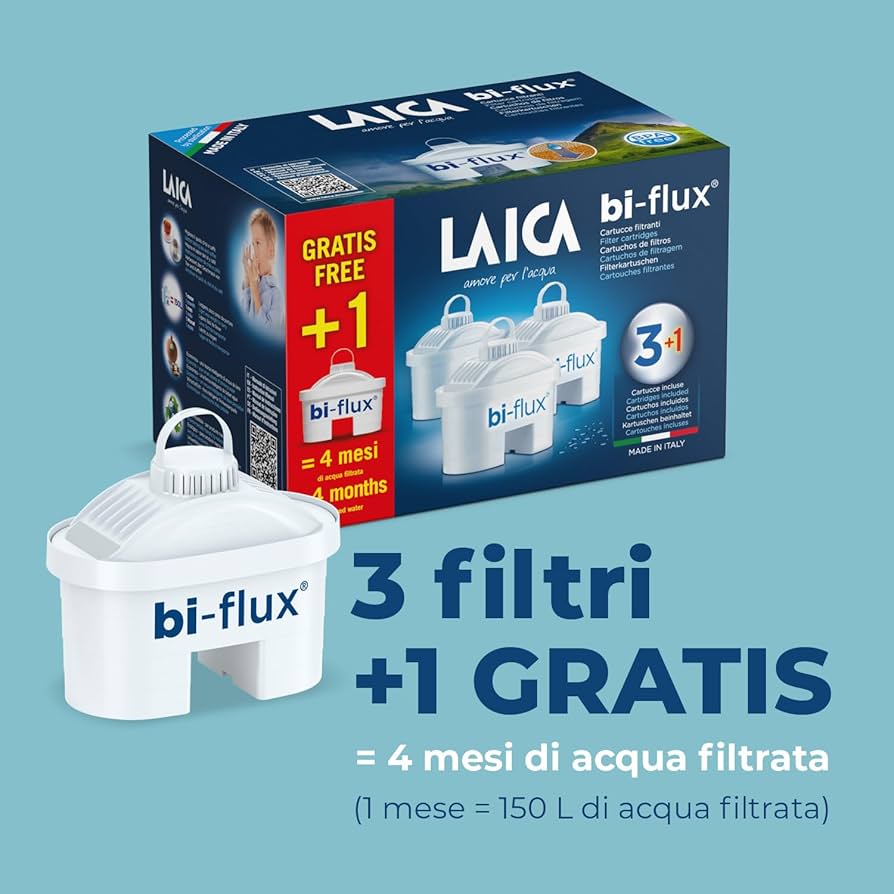 LAICA bi-flux Universal 12点セット Amazon.com: LAICA Bi-Flux Water Filter Cartridges – Preserves