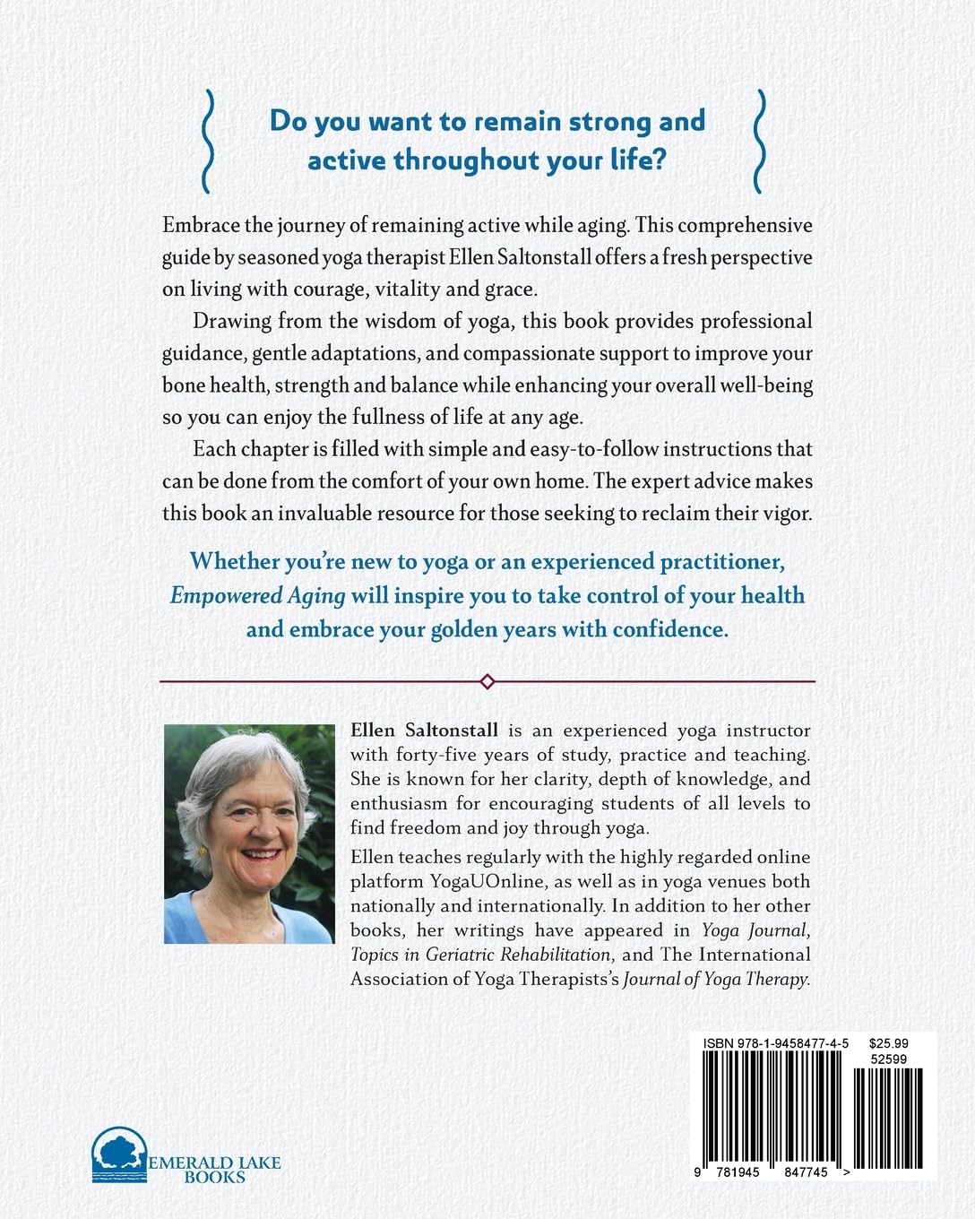 Empowered Aging: Everyday Yoga Practices for Bone Health, Strength and Balance - Image 2