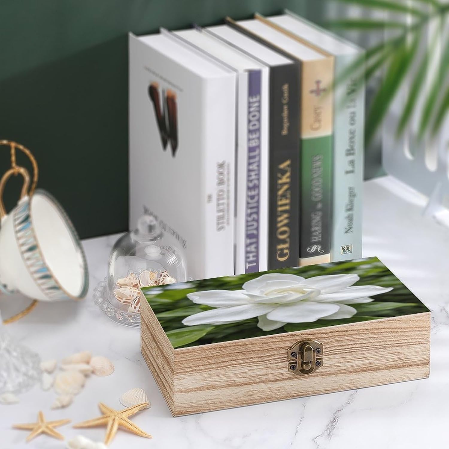 Ji Xue Ning Xiang Wood Box Rectangular Organizer Box image 4