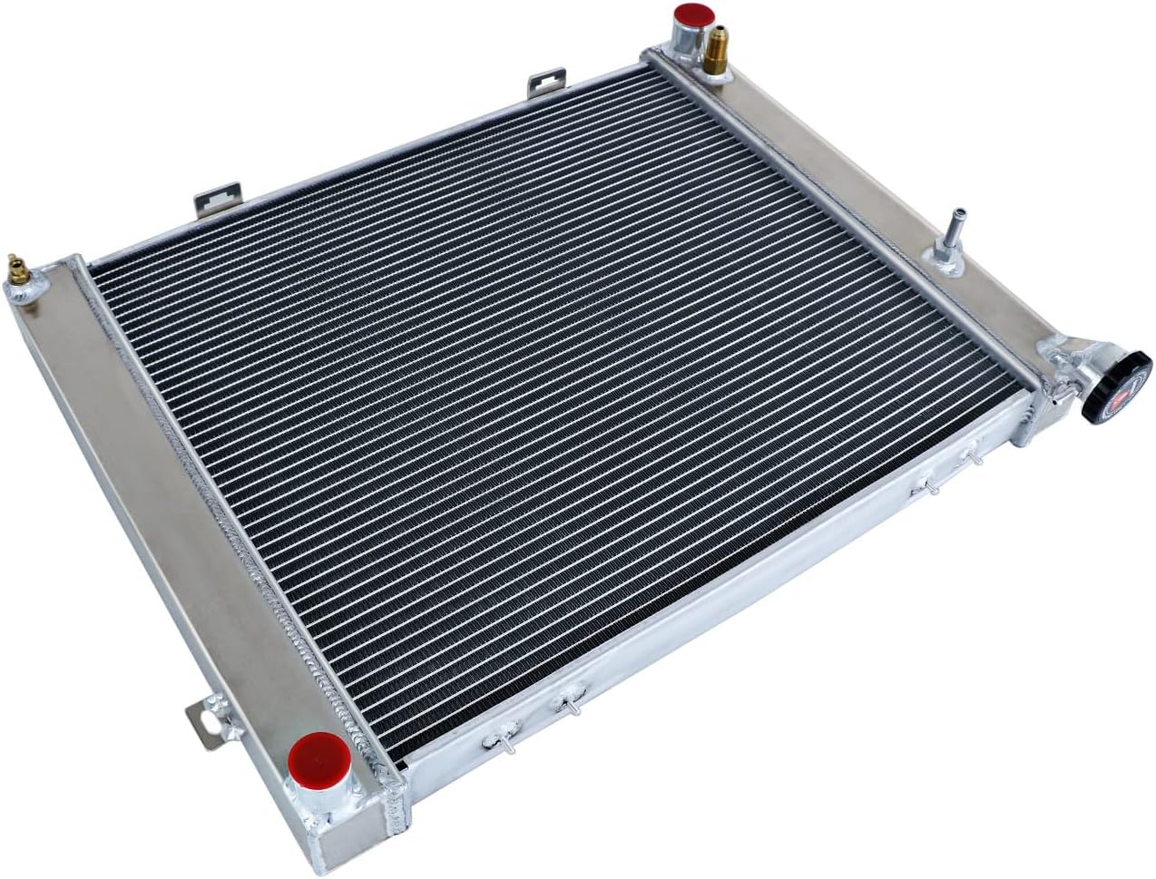 4 Rows Core Aluminum Radiator for 1993-1997 Jeep Grand Cherokee 4.0L Offroad AT/MT Automotive Radiator All Aluminum Radiadtors Radiador 1994 1995 1996