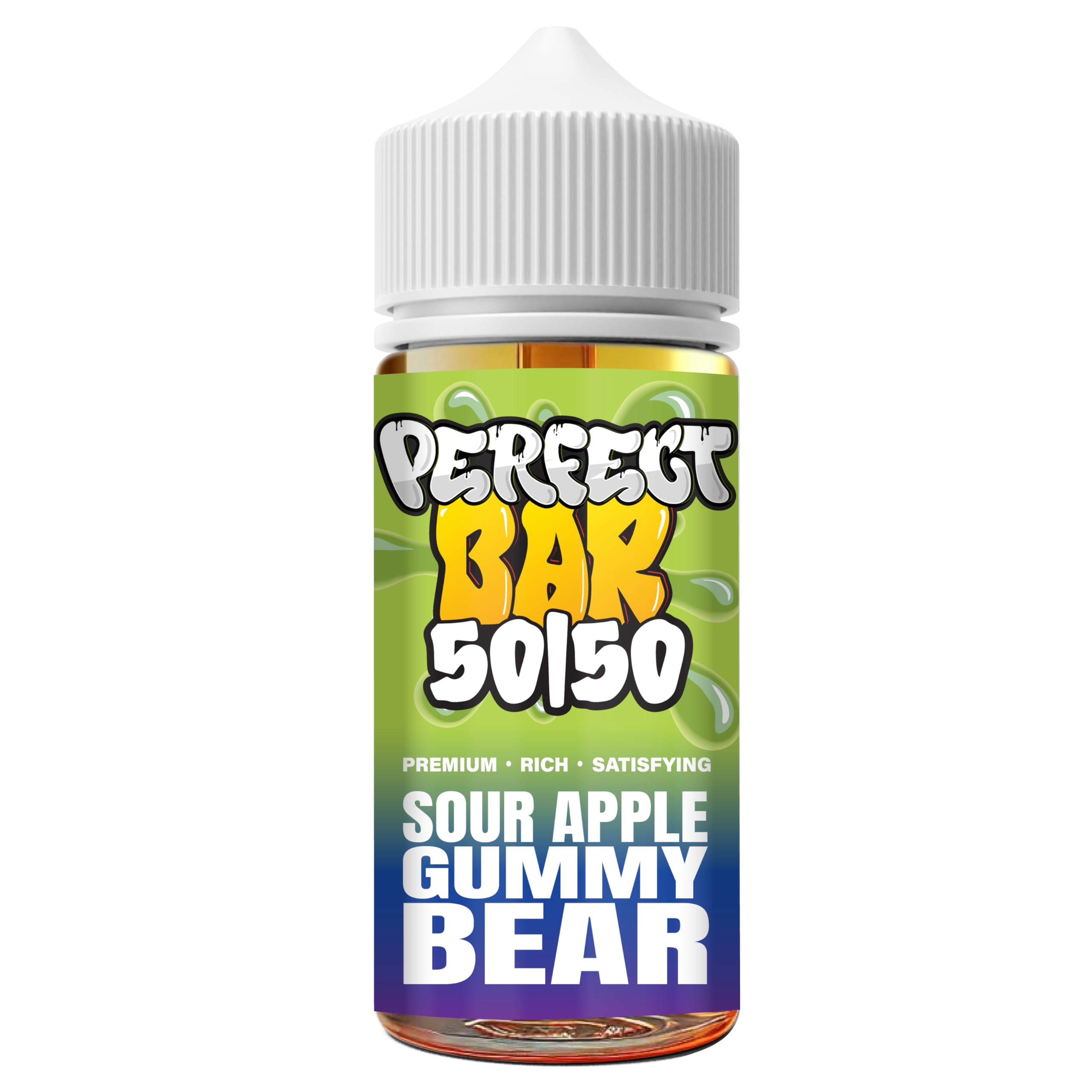Generic SOUR APPLE G UMMY B.EAR - PERFECT BAR 50/50 Disposable Style Juice  | Best