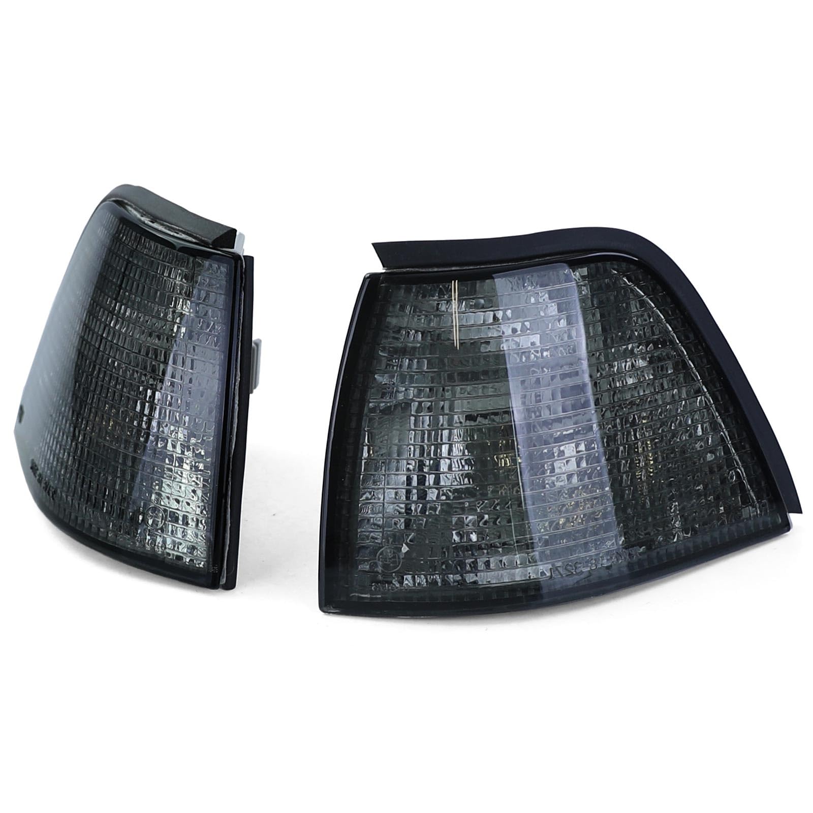 Blinker Schwarz Smoke Paar passt für 3er BMW E36 Limousine Touring Compact 90-98
