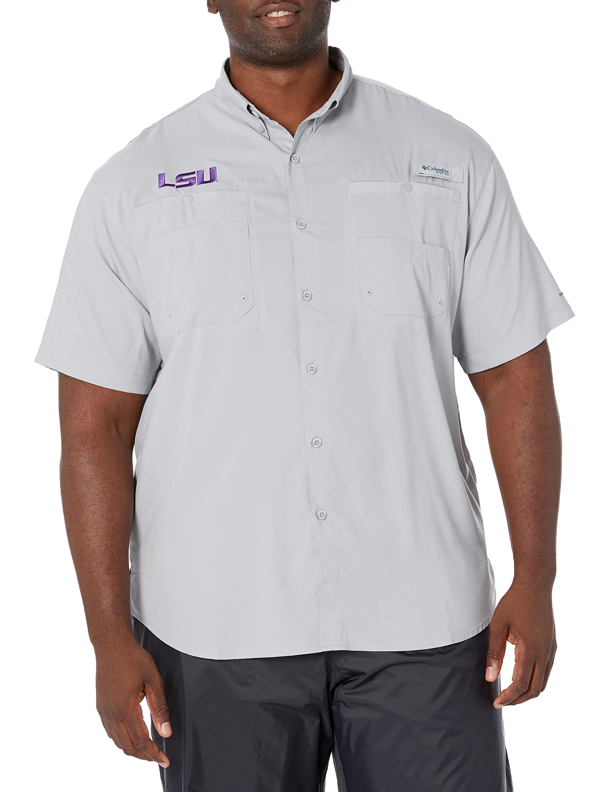 Columbia Collegiate Tamiami Short Sleeve Shirt Collegiate Tamiami - Camicia a Maniche Corte Uomo (Pacco da 1)