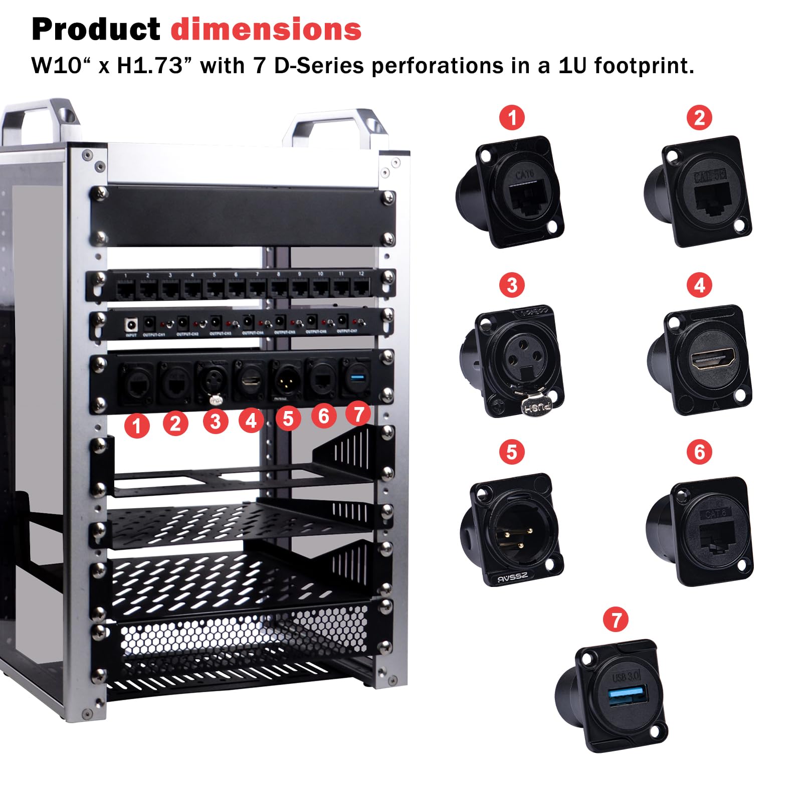 Amazon | GeeekPi DeskPi RackMate アクセサリー 10 インチラック