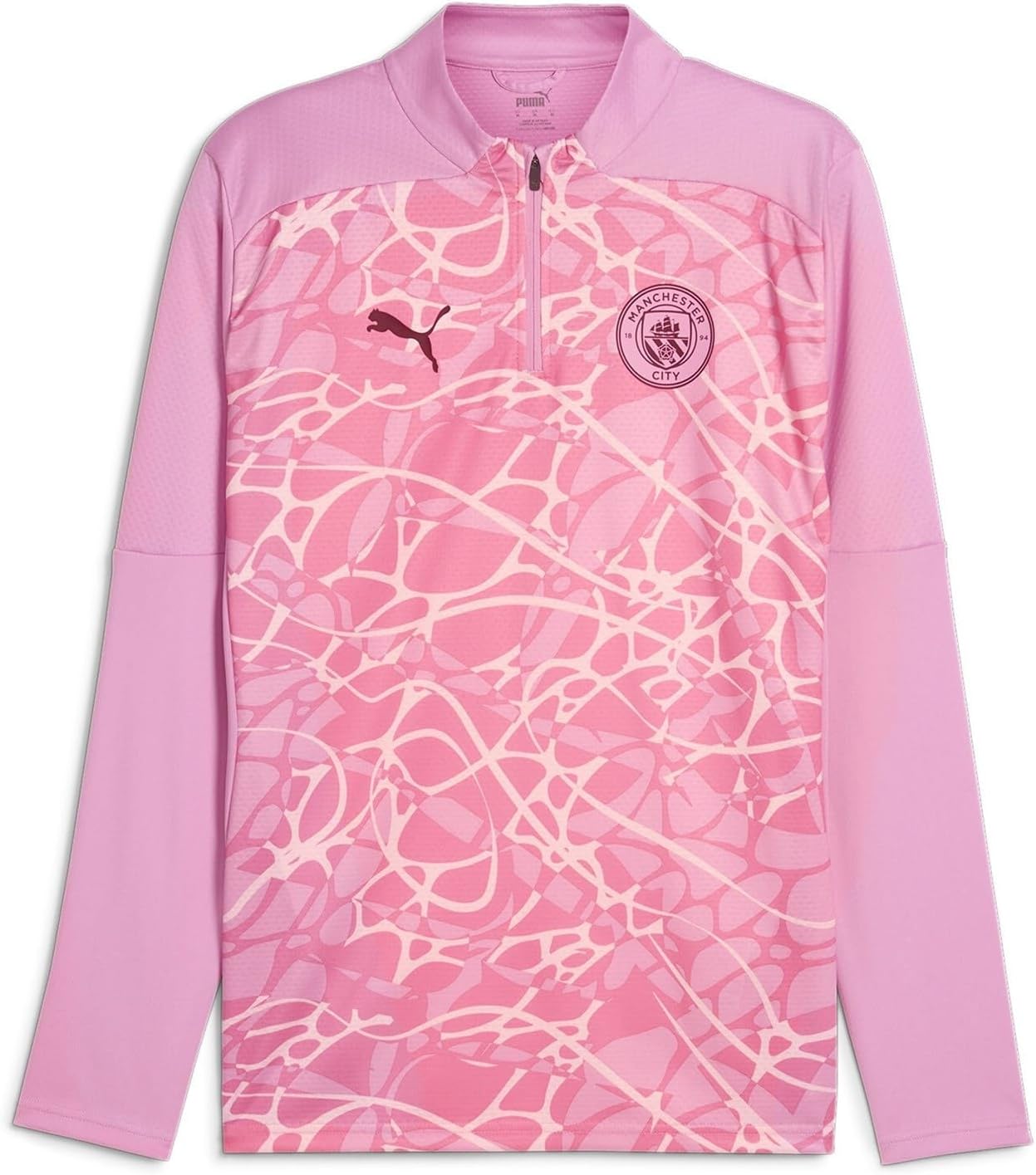 PUMA Manchester City Pre-Match 1/4 Zip Top