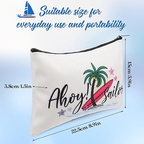 Miniatura 3 de Silkfly 16 bolsas de cosméticos para vacaciones de crucero, bolsa de maquillaje de crucero, artículos esenciales para cruceros, accesorios de