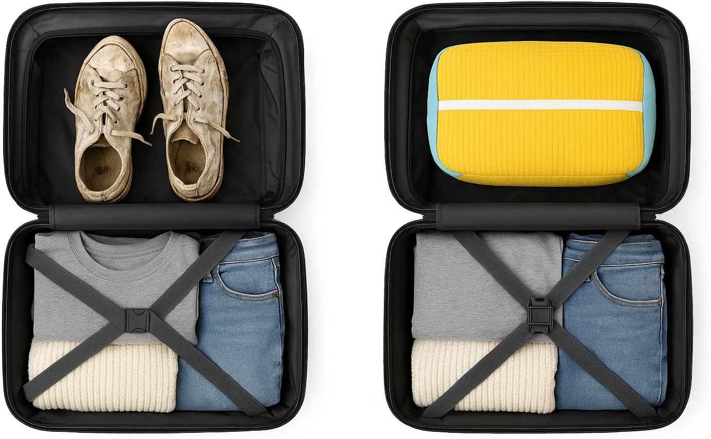 Abela Home Products 2 Pcs Shoe Washing Machine Bags, XXL, Laundry Bags for Washer, Reusable Washing Bag for Sneakers, Tennis Shoes, Various Items, Yellow, 2 Pack, Laundry Bag, Storage, Travel Bag