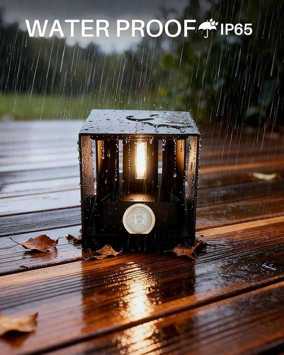 EBION IP65 LED Wall Lights with Motion Sensor, Up and Down Outdoor Lamp [Energy Class E]