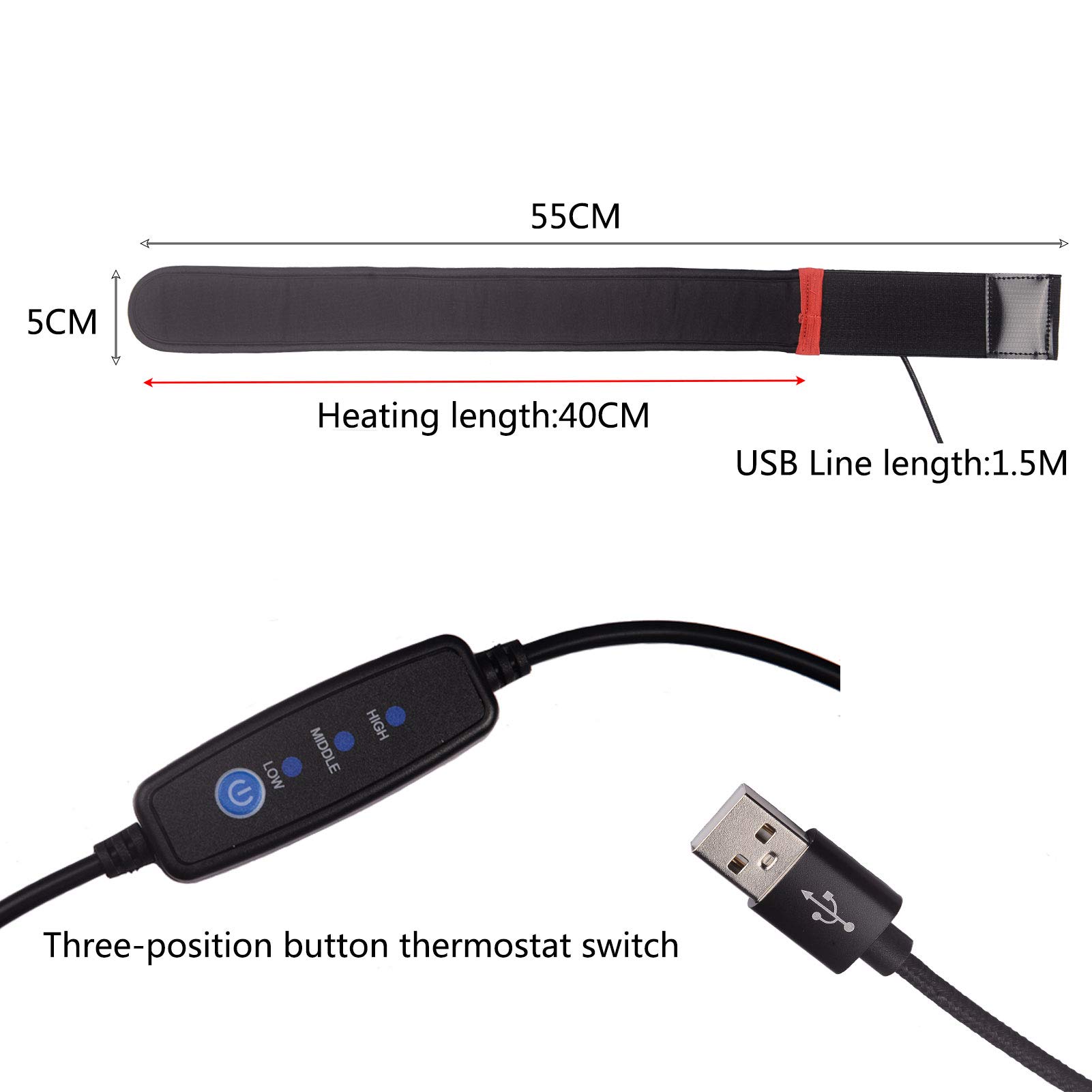 Radiateur De Rosée Pour Lentille - Bande De Chauffage De Rosée