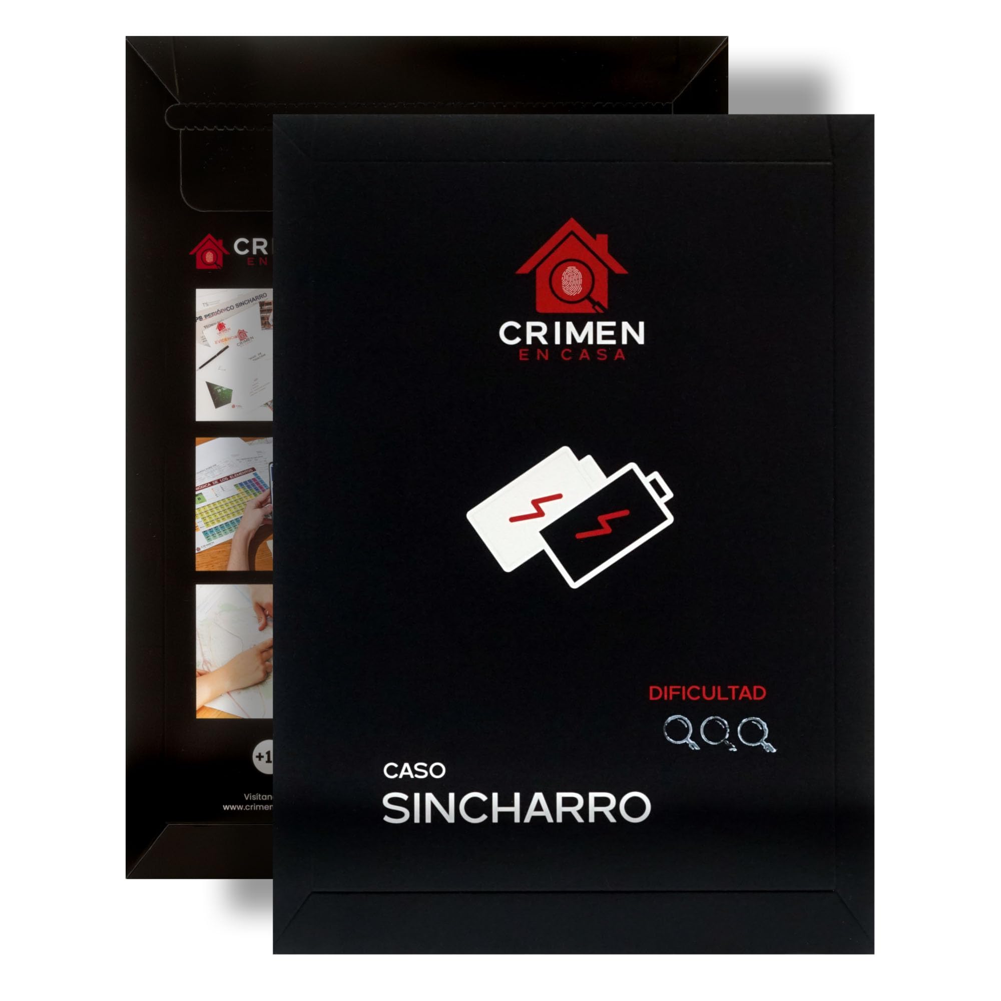 Pack Sincharro - Covajón. 2 Juego de Detectives, Juego Escape Room, Juego de Misterio Inmersivo (Difícil)