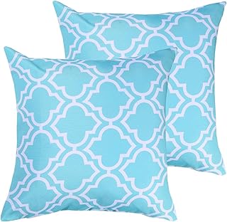 aqua throw pillows amazon
