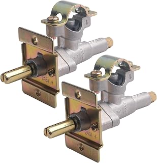 Grill Gas Control Valve, BBQ Grill Valve Replacement Parts for 91.4 cm 4 Burners 1565 1554 1836 1866 Gas Grill Cooking Stations and 2 Burners 1517 1651