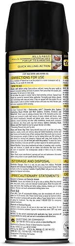 Miniatura 9 de Black Flag Ant & Roach Killer Aerosol, sin perfume, 17.5 onzas, paquete de 12