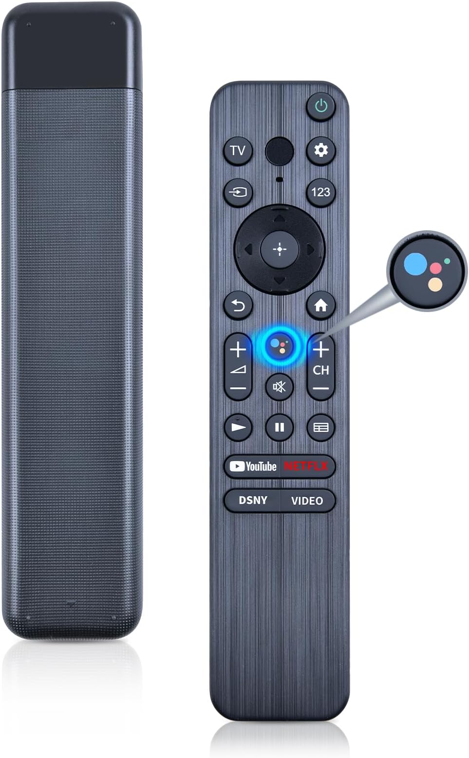 RMF-TX800U Voice Remote Replacement Compatible with Sony Bravia 4K 8K Mic Function Smart HD TV X72K X73K X80K X81K X90K X90CK X85TK W830K A80K X95K X85K Z9K X90S X94S RMF-TX900U