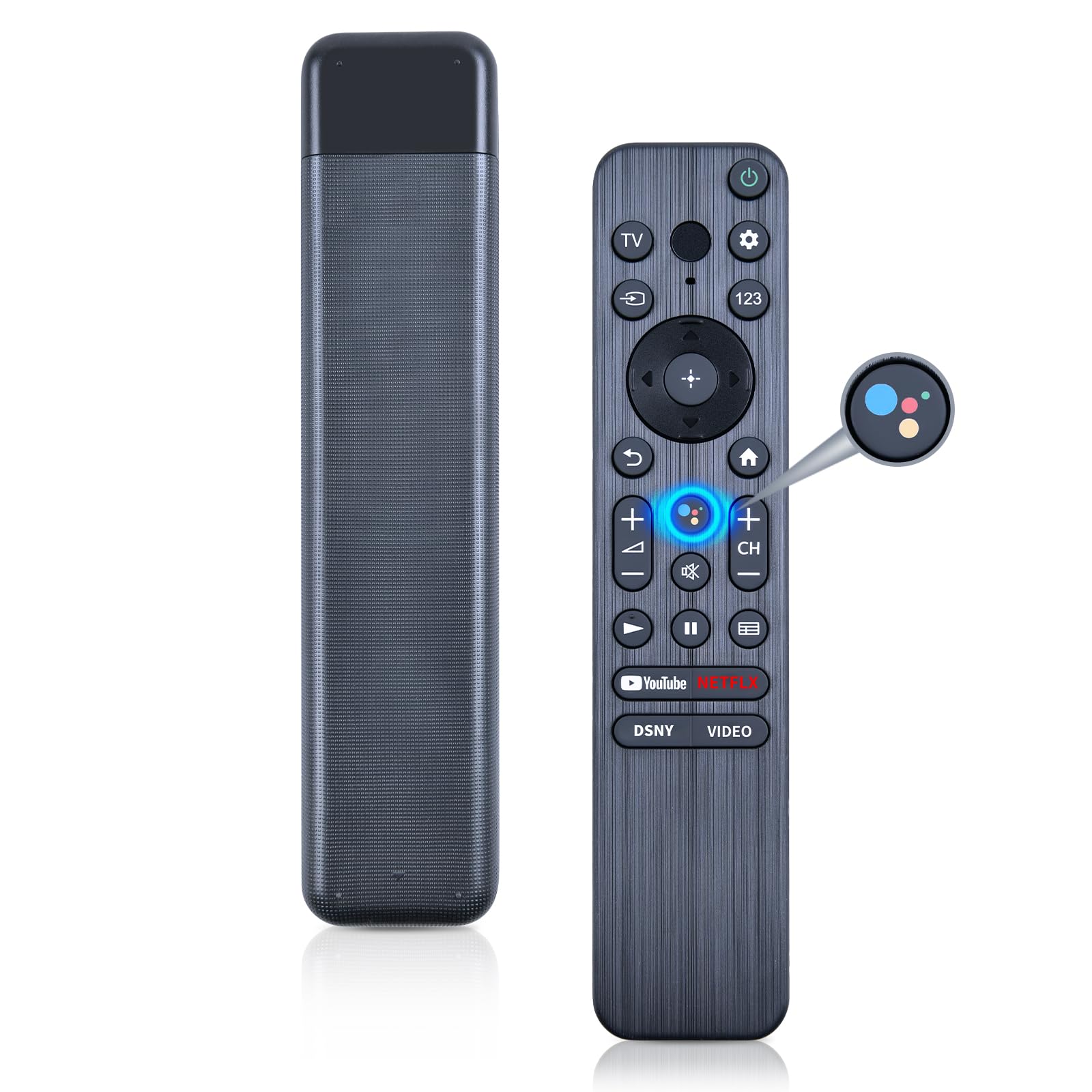 RMF-TX800U Voice Remote Replacement Compatible with Sony Bravia 4K 8K Mic Function Smart HD TV X72K X73K X80K X81K X90K X90CK X85TK W830K A80K X95K X85K Z9K X90S X94S RMF-TX900U