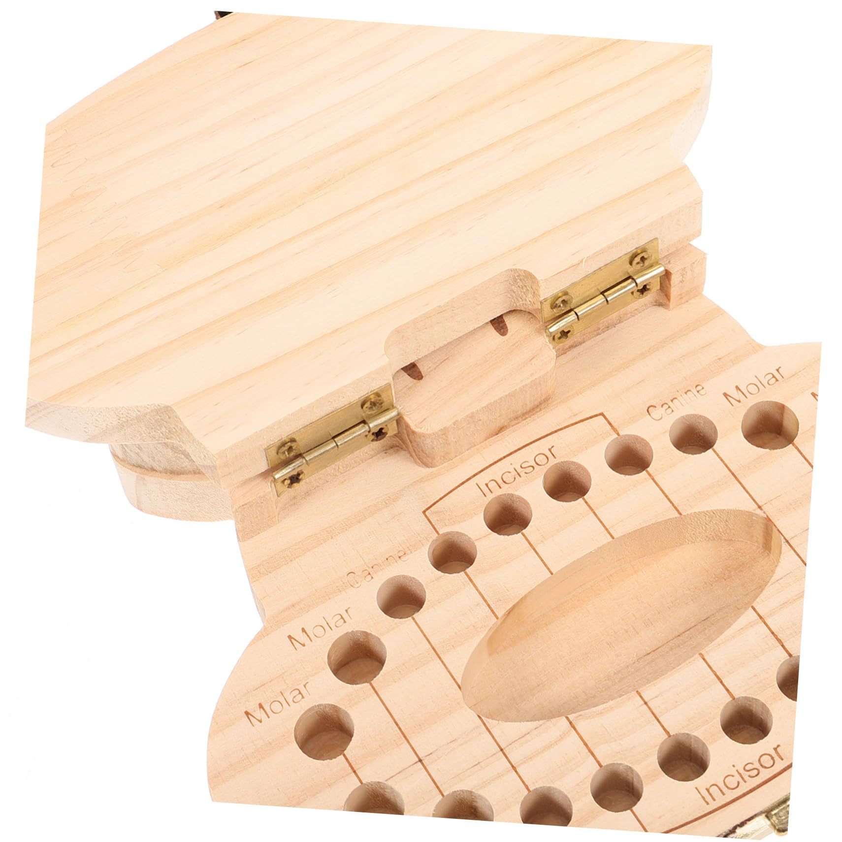 Zerodeko 5er-packung Zahnfee-halter Für Sachen Nachfüllung Bausatz Zahnpasta Zahnbürste Tasche Spender Wischen Ändern Wechseln Sie Pad Zahnen Tür Zahn Halter Holz