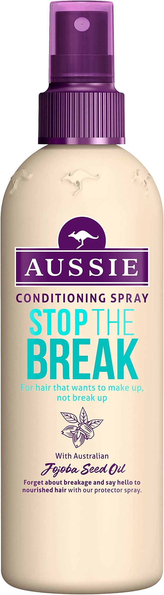 Aussie Stop The Break Protection and Conditioning Spray, for Hair That Wants to Make Up, Not Break Up, 250 ml